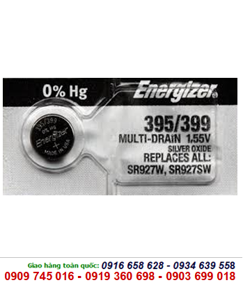 Energizer SR927W-Pin 395, Pin đồng hồ 1.55v Silver Oxide Energizer SR927W-Pin 395